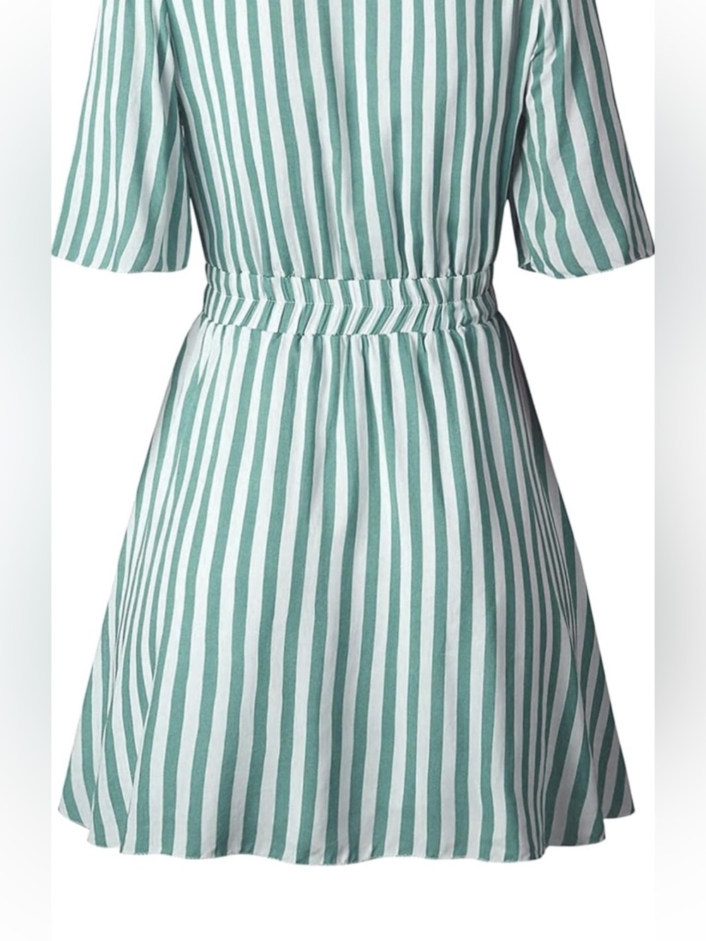 PrettyGarden 100% Ultra Soft Viscose Lined Flattering Wrap Style Dress Sz XL - Picture 4 of 11